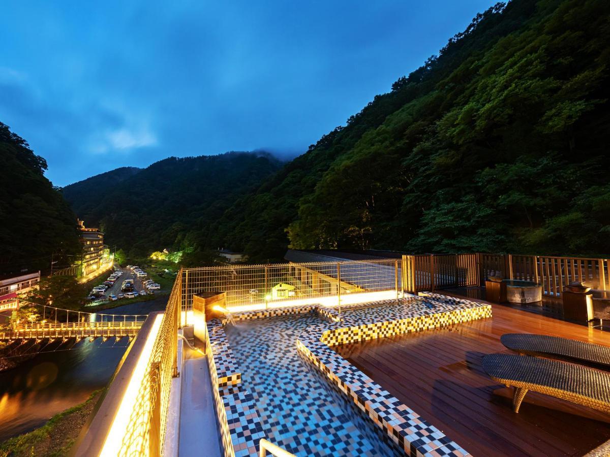 Hakkei Hotell Maniwa Exteriör bild