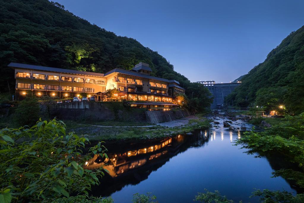 Hakkei Hotell Maniwa Exteriör bild